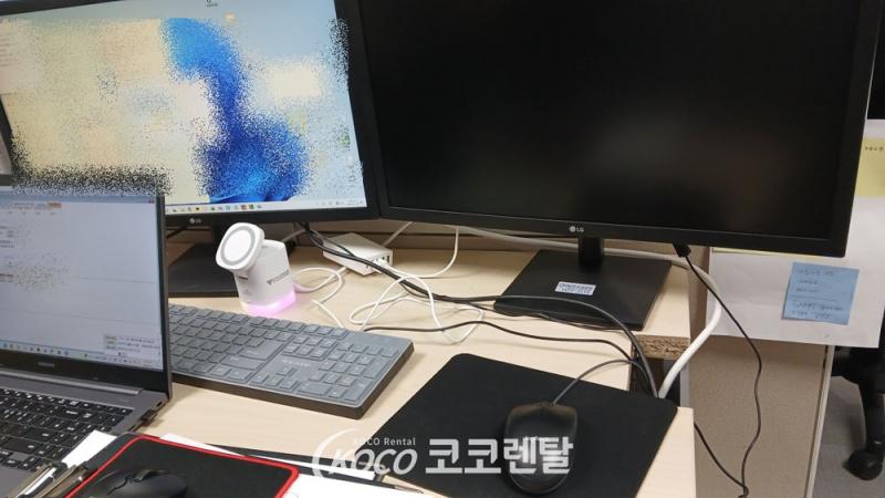 코코렌탈 인천 미추홀점 [ 유유기지 제물포구 ] 컴퓨터 & 24인치 모니터 렌탈 설치