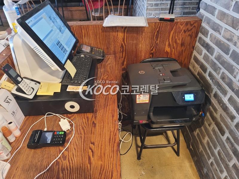 코코렌탈 서울 성동·강남·강북점 - 식당 hp8710 프린터 렌탈