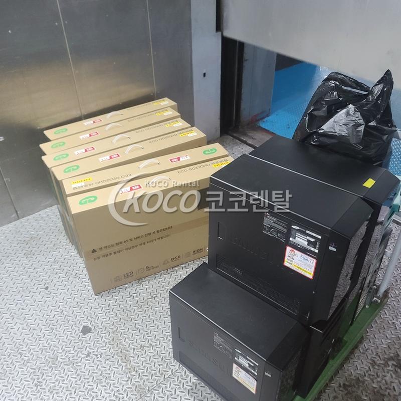 코코렌탈 서울 성동·송파·강북점 - 컨설팅회사 컴퓨터+모니터 세트 1년 임대