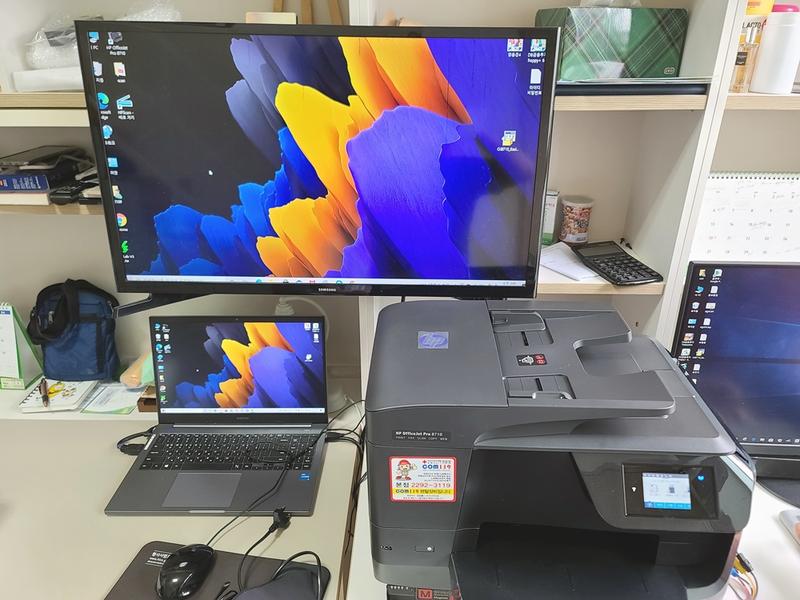 코코렌탈 서울 성동·송파·강북점 - 사무실 HP8710 렌탈 설치