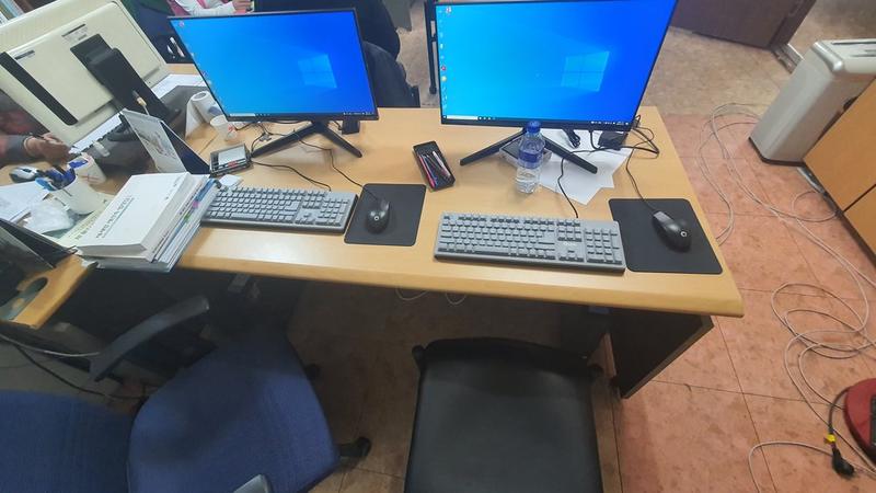 코코렌탈 대전 대덕,동구점 - 건설회사 단기임대 PC 3대, 모니터3대, 칼라복합기3대, 흑백복합기 1대