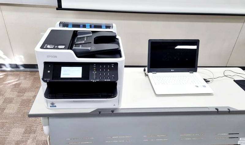 경기성남점 - 교육원 Epson WF-C5790 잉크젯복합기 렌탈 설치