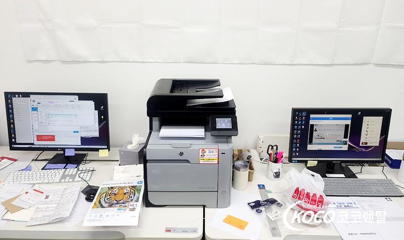서울성동점 - 여대 산학협력단 HP MFP M476 컬러 레이저복합기 렌탈 설치