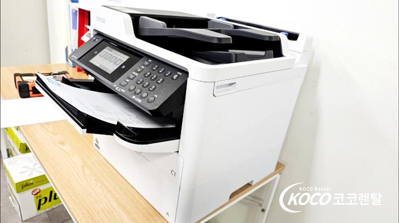 경기의정부점 - Epson WF-C579R 컬러잉크젯복합기 렌탈 설치