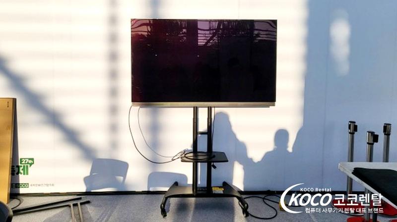 대전서구유성점 - 과학축제 대형 TV, 컴퓨터, 노트북 렌탈 설치