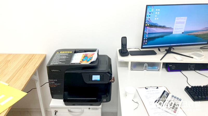 경기남양주점 - HP 8710 잉크젯복합기 렌탈 설치